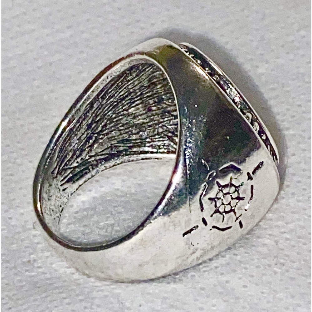 Silver Plated Anchor Styled Statement Ring! 10 - image 3